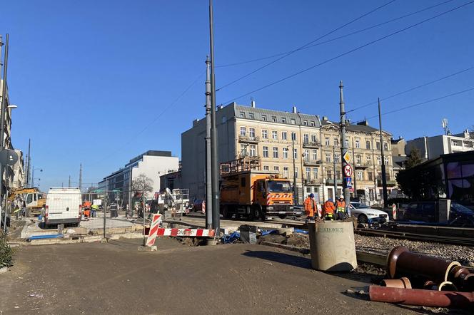 Remont ulicy Legionów w Łodzi wkracza w kolejny etap