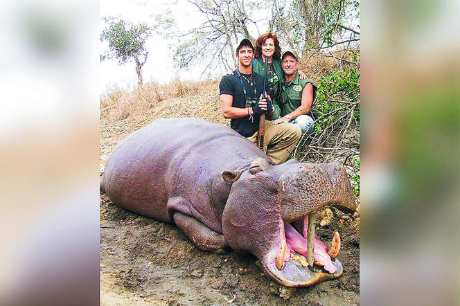 Zabił żonę na safari