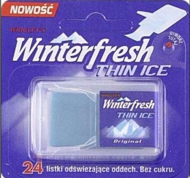 Winter Fresh Thin Ice