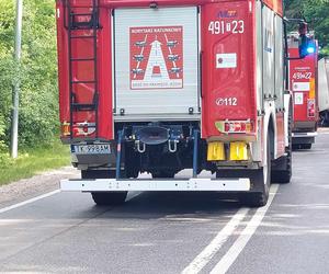 Starachowice. Wypadek ulica Ostrowiecka 