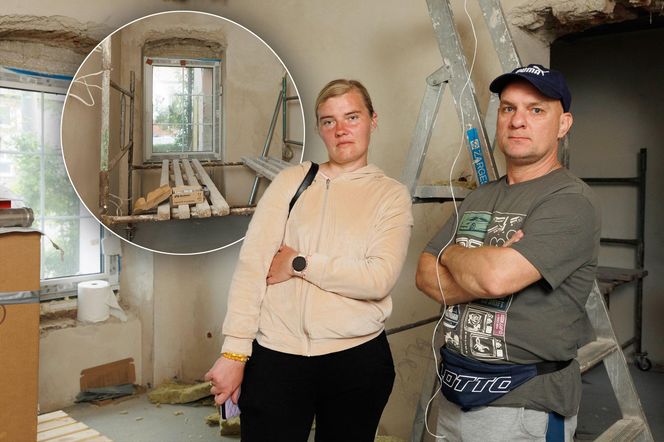 Powodzianie na ostatniej prostej remontu mieszkania. Marzą już tylko o jednym.