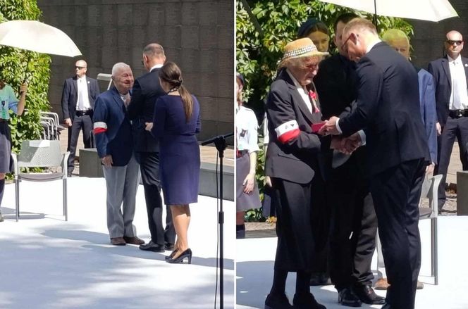 81. rocznica Powstania Warszawskiego. Prezydent Duda wręczył odznaczenia powstańcom