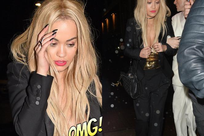 Rita Ora pokazała pierś