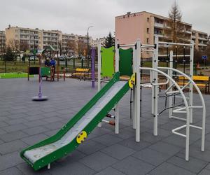 Plac zabaw przy siedleckiej Ósemce został zrealizowany w ramach budżetu obywatelskiego miasta Siedlce