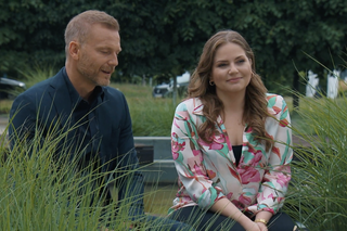 M jak miłość, odcinek 1691: Anita (Melania Grzesiewicz), Andrzej Budzyński (Krystian Wieczorek)