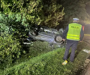 Pijany kierowca sprawcą tragicznego wypadku. Nie żyje 36-letni pasażer [ZDJĘCIA]