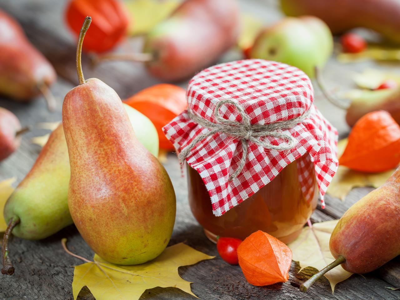 Dżem gruszkowy do mięs: przetwory z gruszek