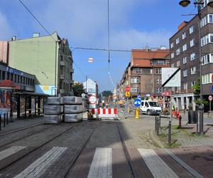 Modernizacja torowiska na ul. Wolności w Zabrzu - zmiana organizacji ruchu. NOWE ZDJĘCIA