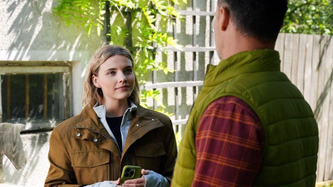 Barwy szczęścia odc. 3253. Janka (Oliwia Drożdżyk), Mariusz (Rafał Cieszyński)