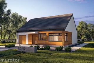 Projekt domu C365i Przejrzysty wariant IX - wizualizacje, plany, propozycje aranżacji