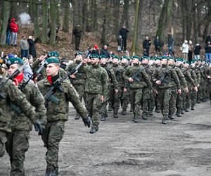 Przysięga żołnierzy zasadniczej służby wojskowej w Choszcznie