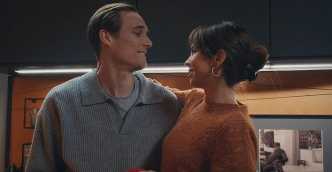 	M jak miłość odc. 1867. Olek (Maurycy Popiel), Aneta (Ilona Janyst)