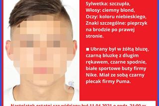 Zaginął 15-latek z Warszawy. Ostatni raz był widziany niedaleko Mostu Poniatowskiego