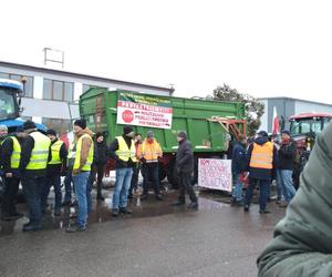 Protest rolników w Hrubieszowie - 9 lutego 2024