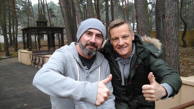 M jak miłość. Piotr Zduński (Marcin Mroczek), Adam Werner (Jacek Kopczyński)