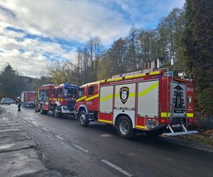 Tragiczny pożar w Słonej koło Zakliczyna. Nie żyje jedna osoba