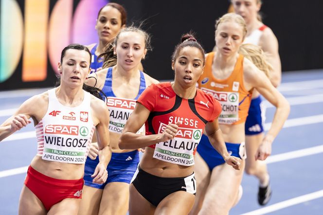 Anna Wielgosz, bieg na 800 m w Apeldoorn