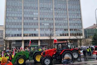 Protest rolników w Poznaniu