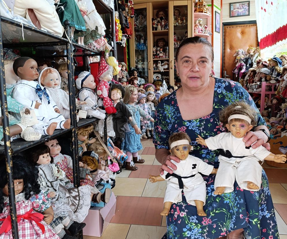 Agnieszka Ciećko zbiera lalki