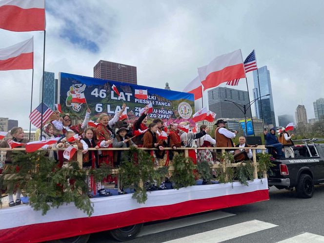 Parada 3 Maja w Chicago 2025. 