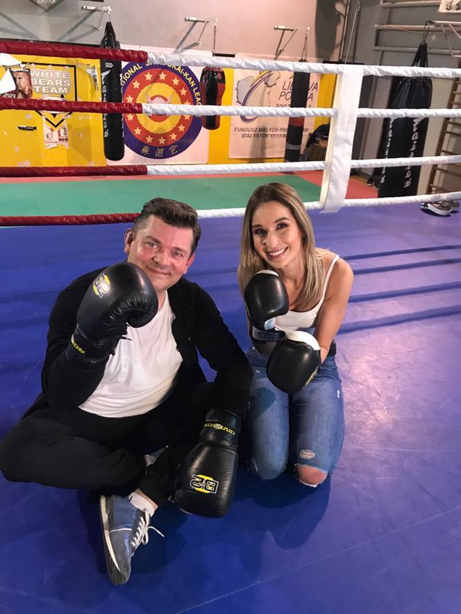 Zenek śpiewa z Olą Kot