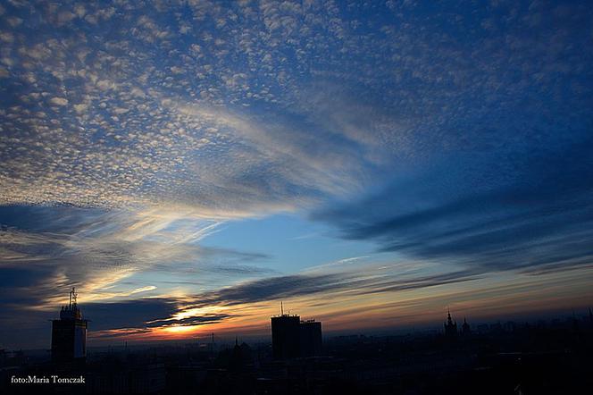 Tak wygląda gdańska panorama widziana z Góry Gradowej  o poranku