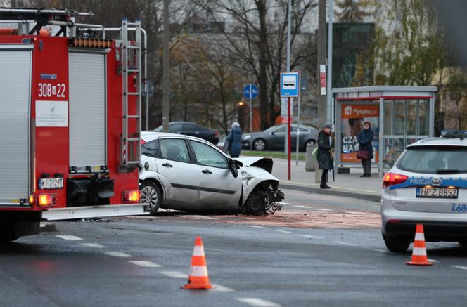 Wypadek na Gocławiu