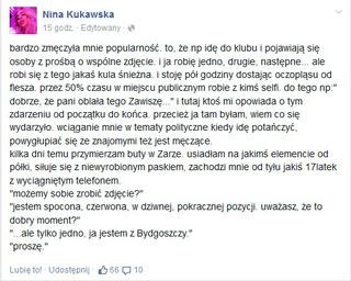 Rafalala narzeka na sławę. Nie chce już strzelać sobie selfików z fanami