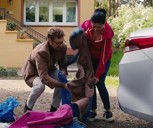 M jak miłość odc. 1882. Kinga (Katarzyna Cichopek), Darek Hoffman (Mateusz Rusin)