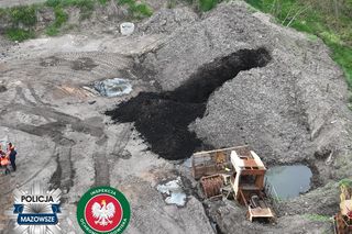 Wielka akcja policji! Rakotwórcze substancje ukryte w bunkrach i zakopane w ziemi