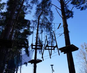 Powstaje park linowy w Białymstoku! To nowa inwestycja na plaży Dojlidy