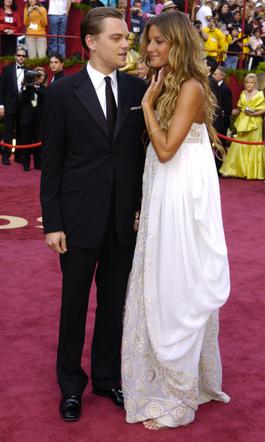 Leonardo Dicaprio, Gisele Bundchen - Oscary 2005