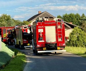 Grabownica Starzeńska wypadek 15 latki na hulajnodze