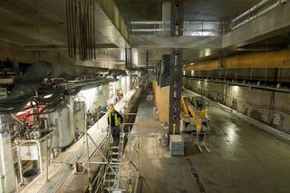 Budowa metra na Bemowie (styczeń 2024)