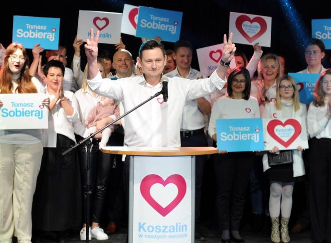 Tomasz Sobieraj nowym prezydentem Koszalina