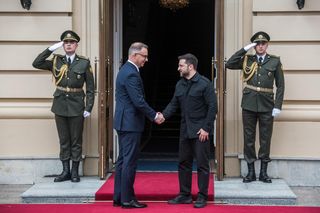 Andrzej Duda w Kijowie
