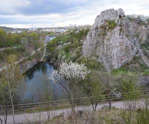 Panorama Kielc z Kadzielni. Podziwiamy piękne widoki