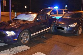 Lubelskie. Pijany prowadził auto, nie zatrzymał się do kontroli i nie miał prawka. Po pościgu zderzył się z radiowozem