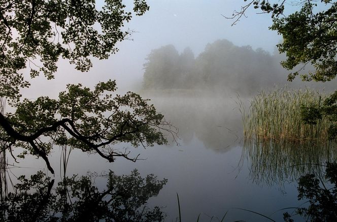 Jezioro Ostrowskie w woj. kujawsko-pomorskim
