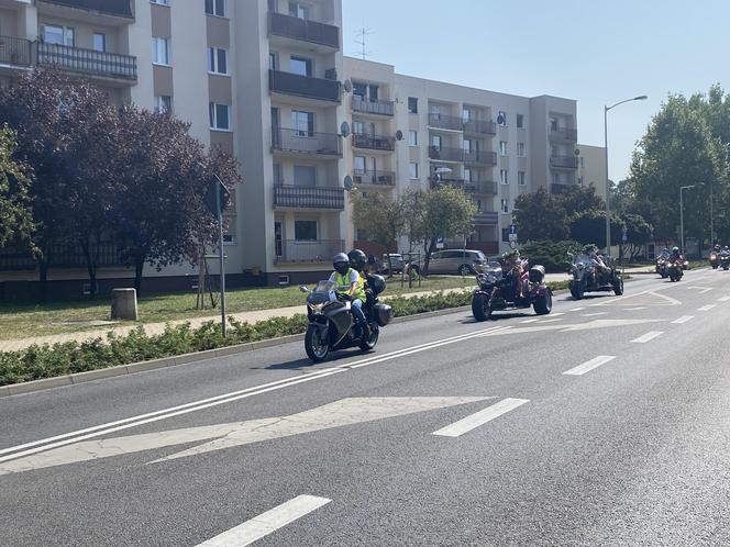 Winobraniowa parada motocyklowa przejechała ulicami Zielonej Góry