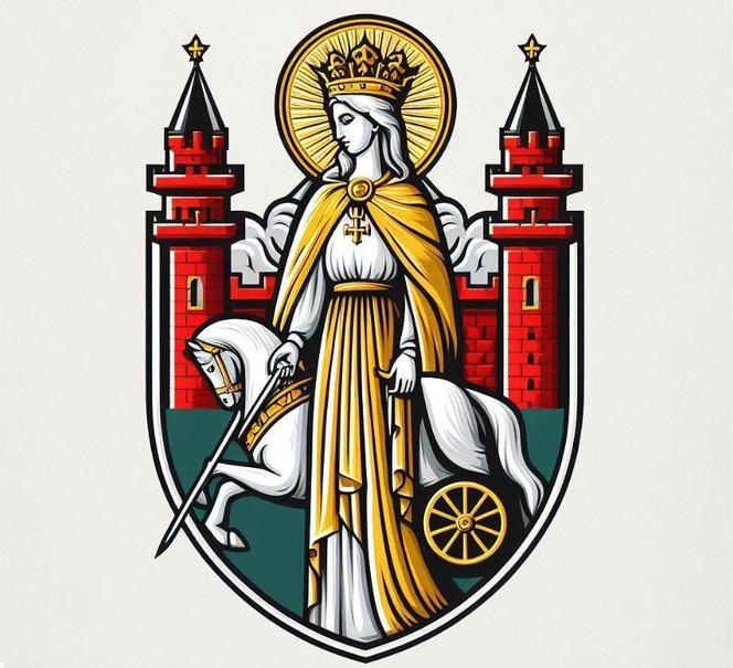 Jak wyglądałyby herby miast regionu leszczyńskiego gdyby stworzyła je sztuczna inteligencja?