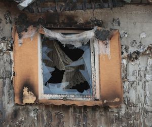 Ząbki: Pożar zabrał jej wszystko.