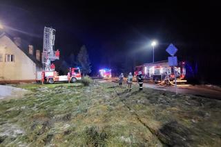 Szeplerzyzna: Pożar domu wielorodzinnego. 6 rodzin bez dachu nad głową