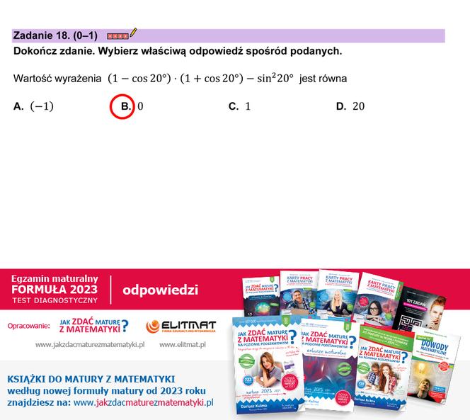 Matura próbna: matematyka 2023. Arkusze CKE + sugerowane odpowiedzi [29 września 2022]