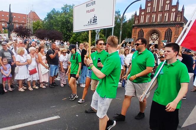 Parada załóg The Tall Ships Races 2024 w Szczecinie