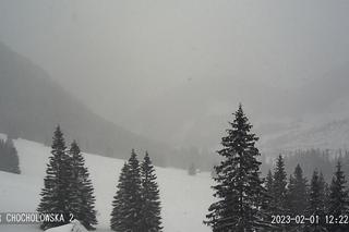 Atak zimy w Tatrach