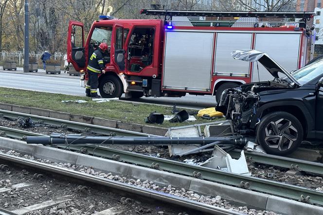 Totalny armagedon w centrum Warszawy. Nie kursują żadne tramwaje