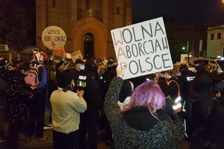 Protest na ul. Gdańskiej w Bydgoszczy