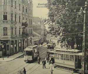 Ulica 11 Listopada w Olsztynie na starych zdjęciach. Nosiła imię słynnego inżyniera