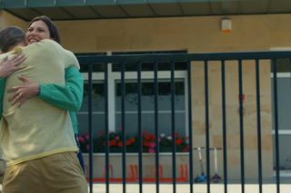 Barwy szczęścia, odcinek 3150. Franek (Mateusz Banasiuk), Regina (Kamila Kamińska)